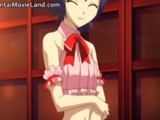 Gjoksmadhe beguiling anime transvestit merr të saj johnson part5